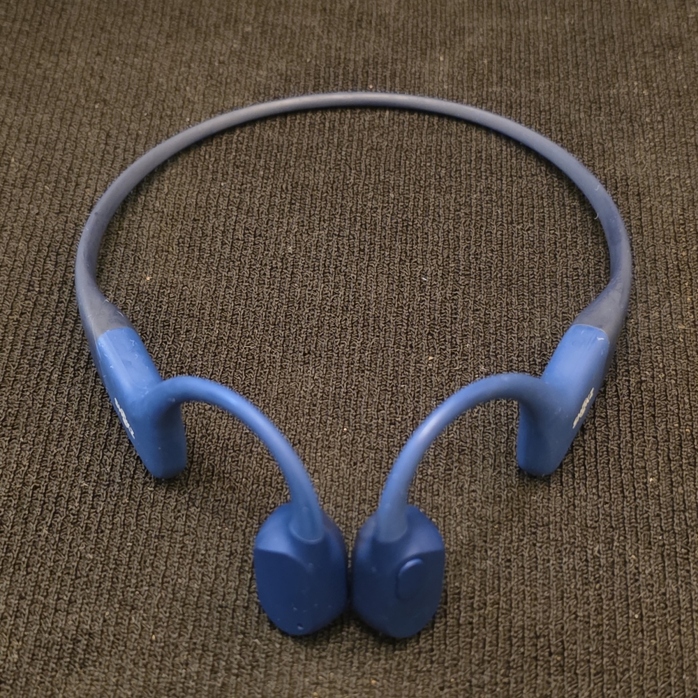 SHOKZ OpenRun - Bluetooth Wireless Open-Ear Headphones (Blue) - Picture 3 of 7